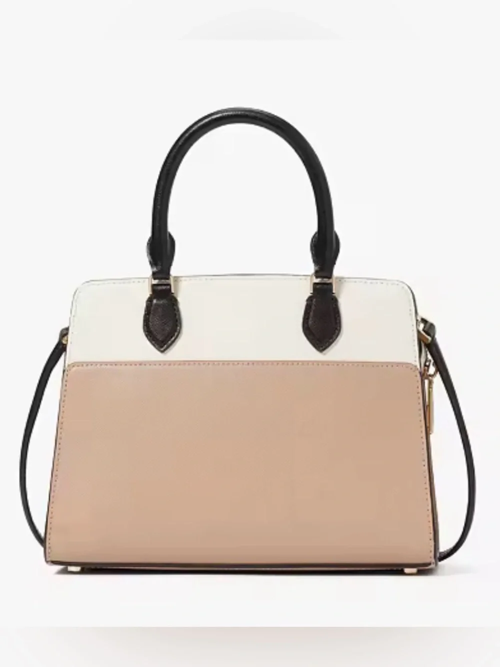 KATE SPADE ♠️New York 🤎Madison🤎 COLORBLOCK MEDIUM SATCHEL BAG 🌟LIKE NEW🌟
